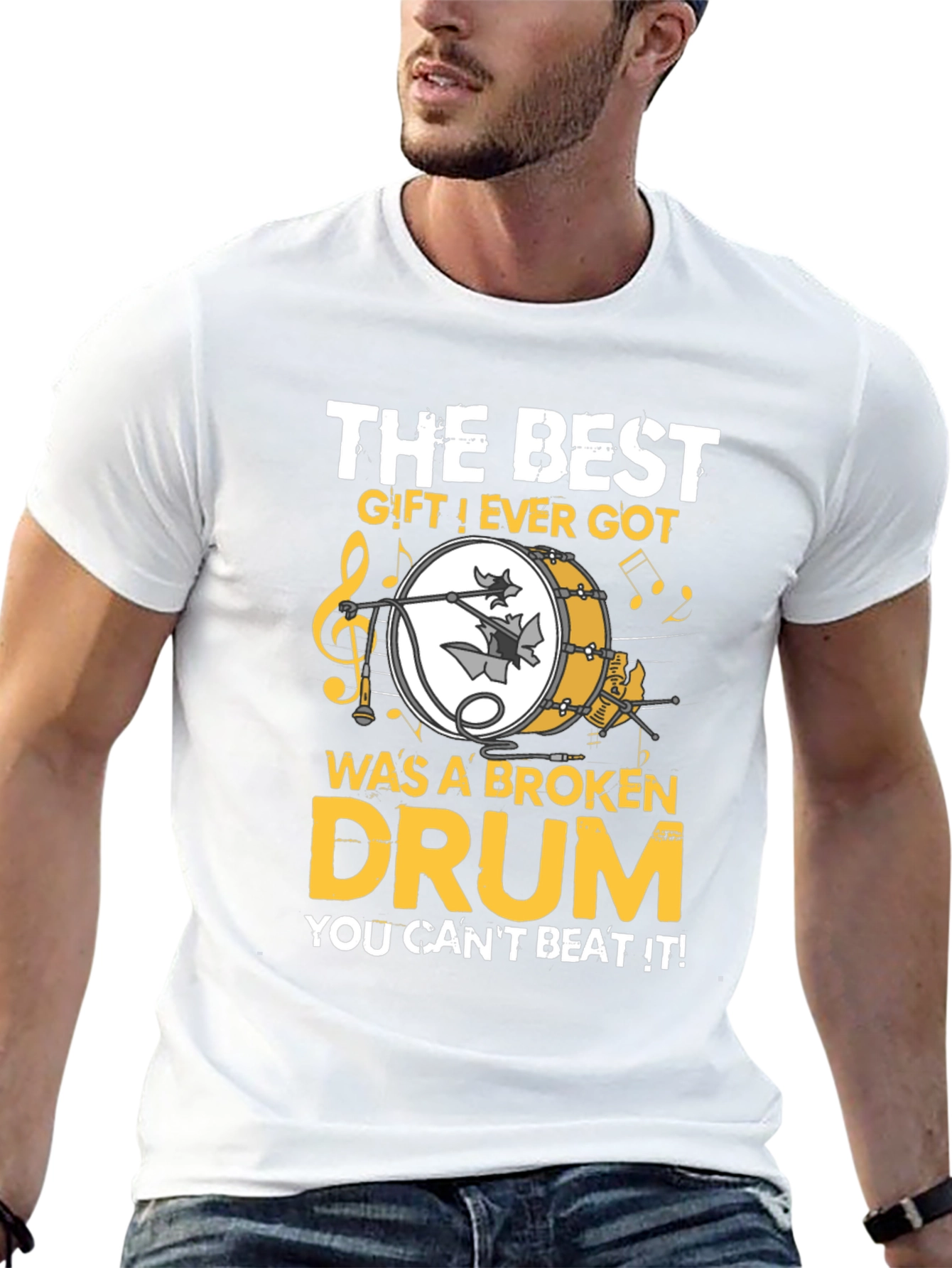 The Best Gift Broken Drum T-Shirt