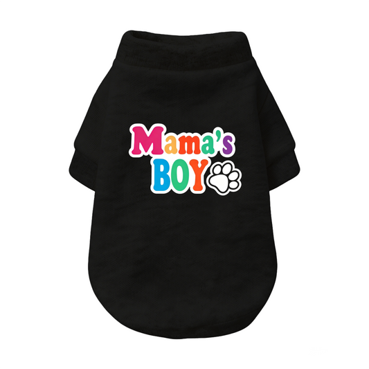 Colorful Mama¡¯s Boy Paw Print Trendy Pet Sweater