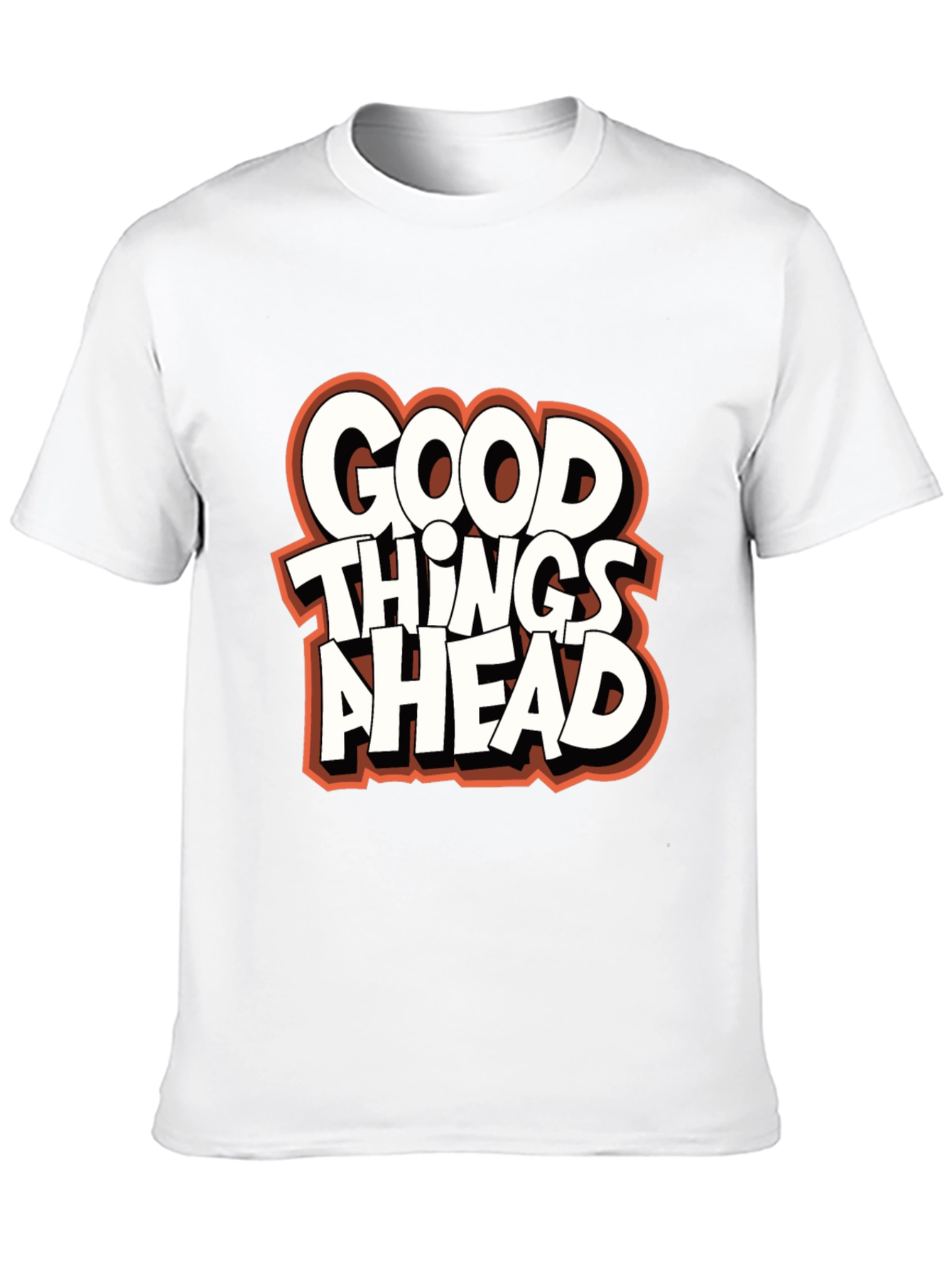 Good Things Ahead Graphic Tee - Black