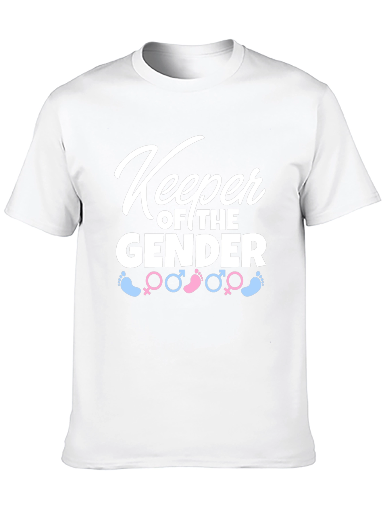 Keeper of the Gender T-Shirt - Baby Reveal Party