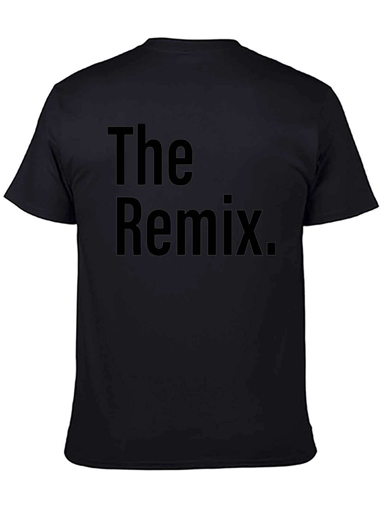 The Remix Black Graphic Tee