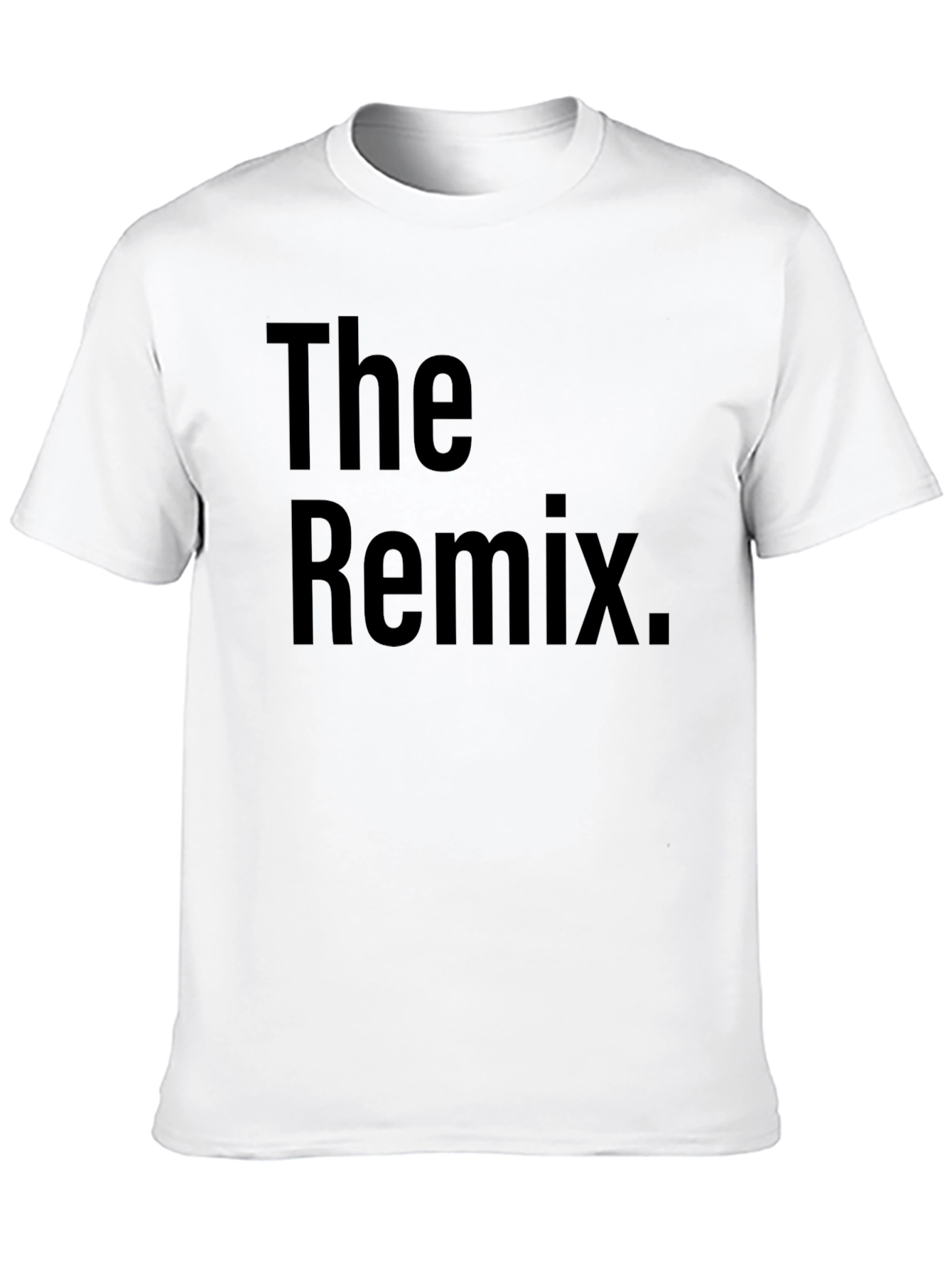 The Remix Black Graphic Tee