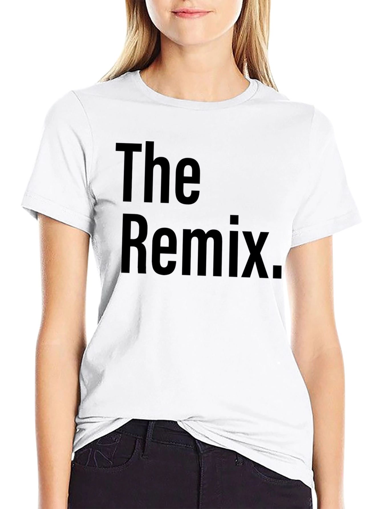 The Remix Black Graphic Tee
