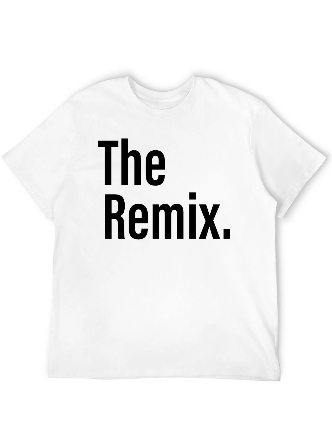 The Remix Black Graphic Tee