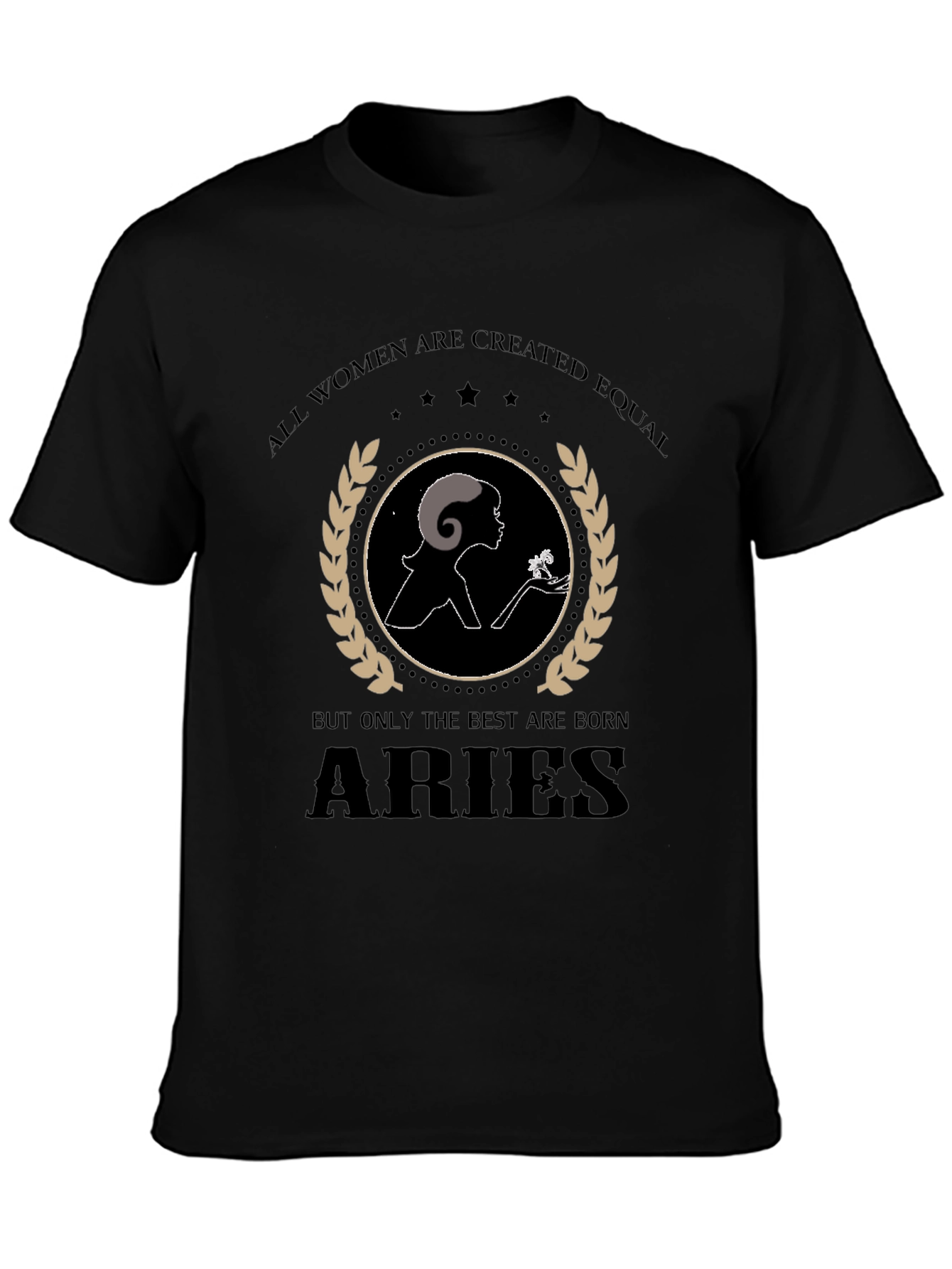 Aries Zodiac Womens T-Shirt - Empowering Design