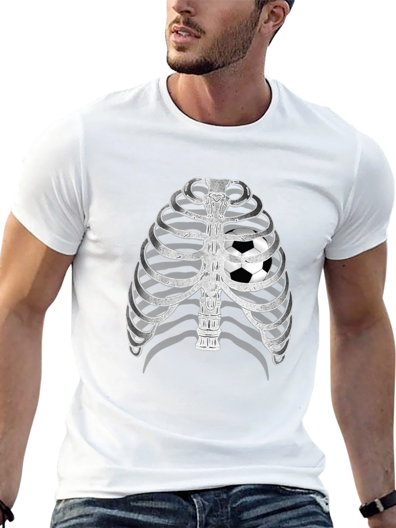 Soccer Rib Cage T-Shirt