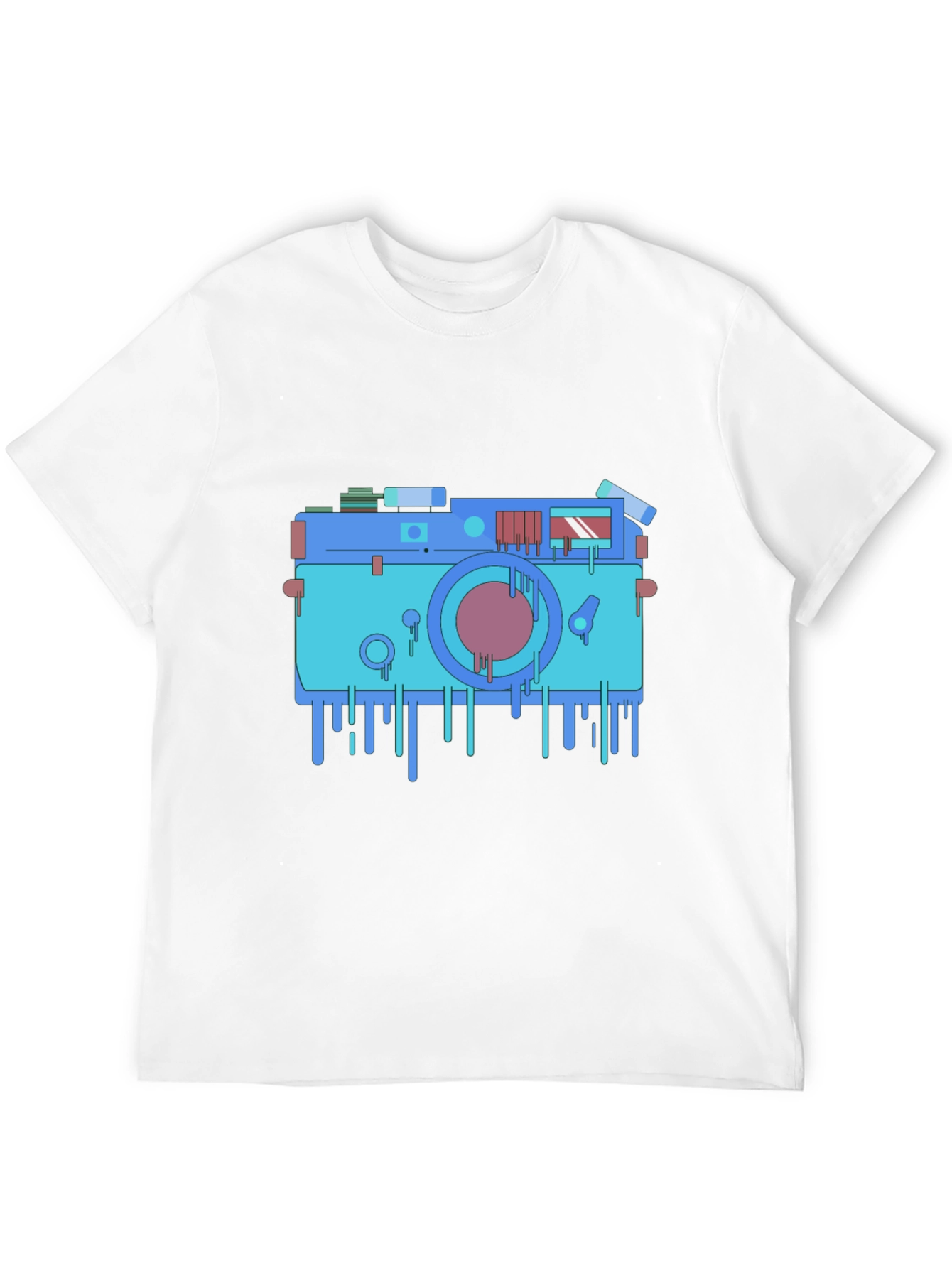 Retro Camera Graphic Tee - Cool Photo Lover Shirt