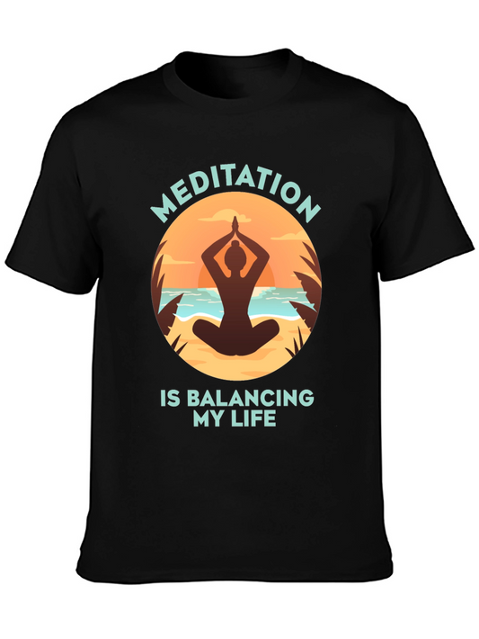 Meditate Balancing Life T-Shirt