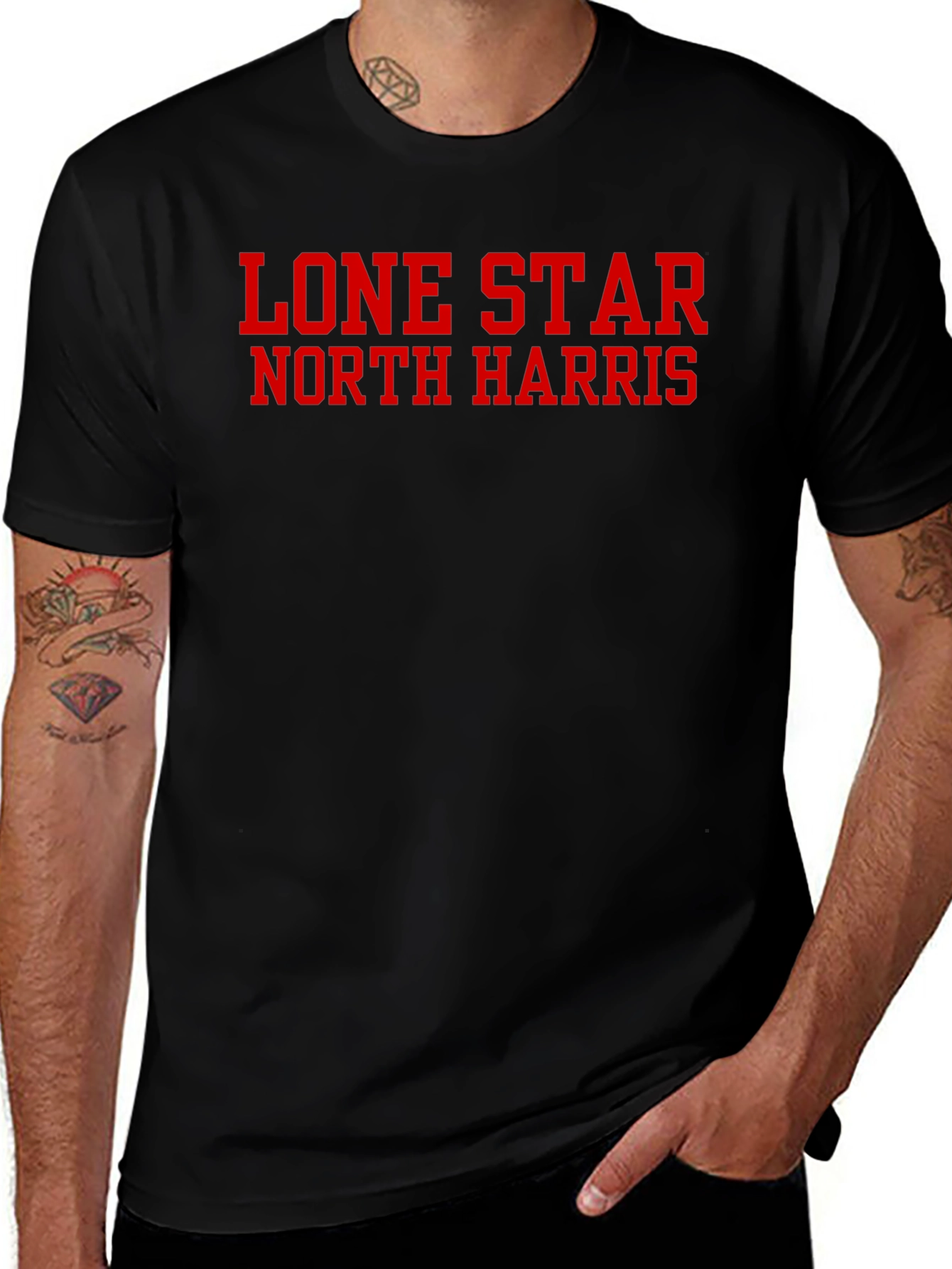 Lone Star North Harris Black T-Shirt