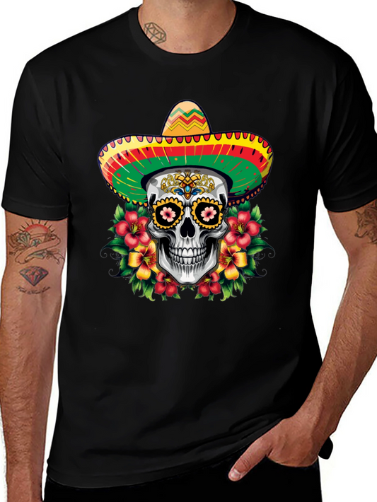 Dia de los Muertos Skull T-Shirt