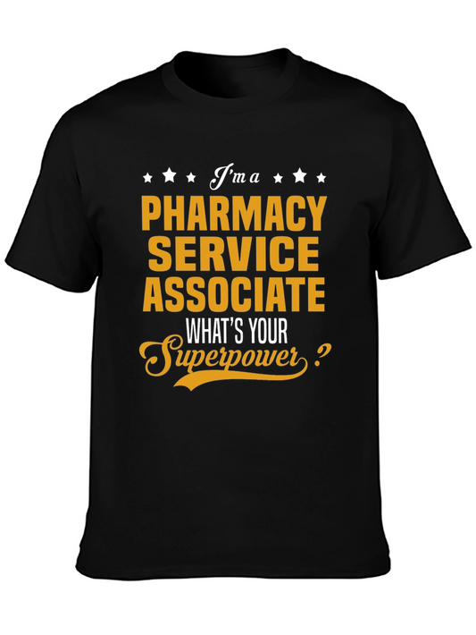 Pharmacy Service Associate Superpower T-Shirt