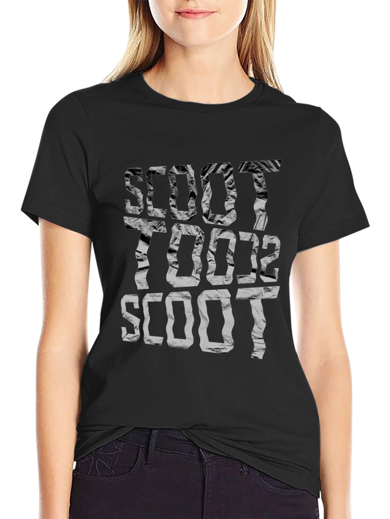 Scoot T-Shirt - Unique Distressed Graphic Tee