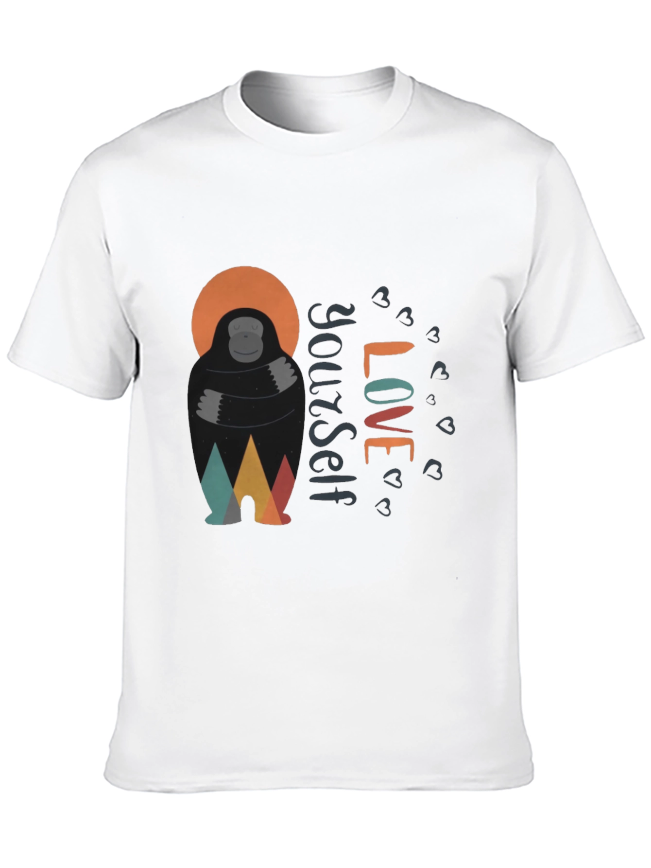 Love Yourself Gorilla Graphic T-Shirt