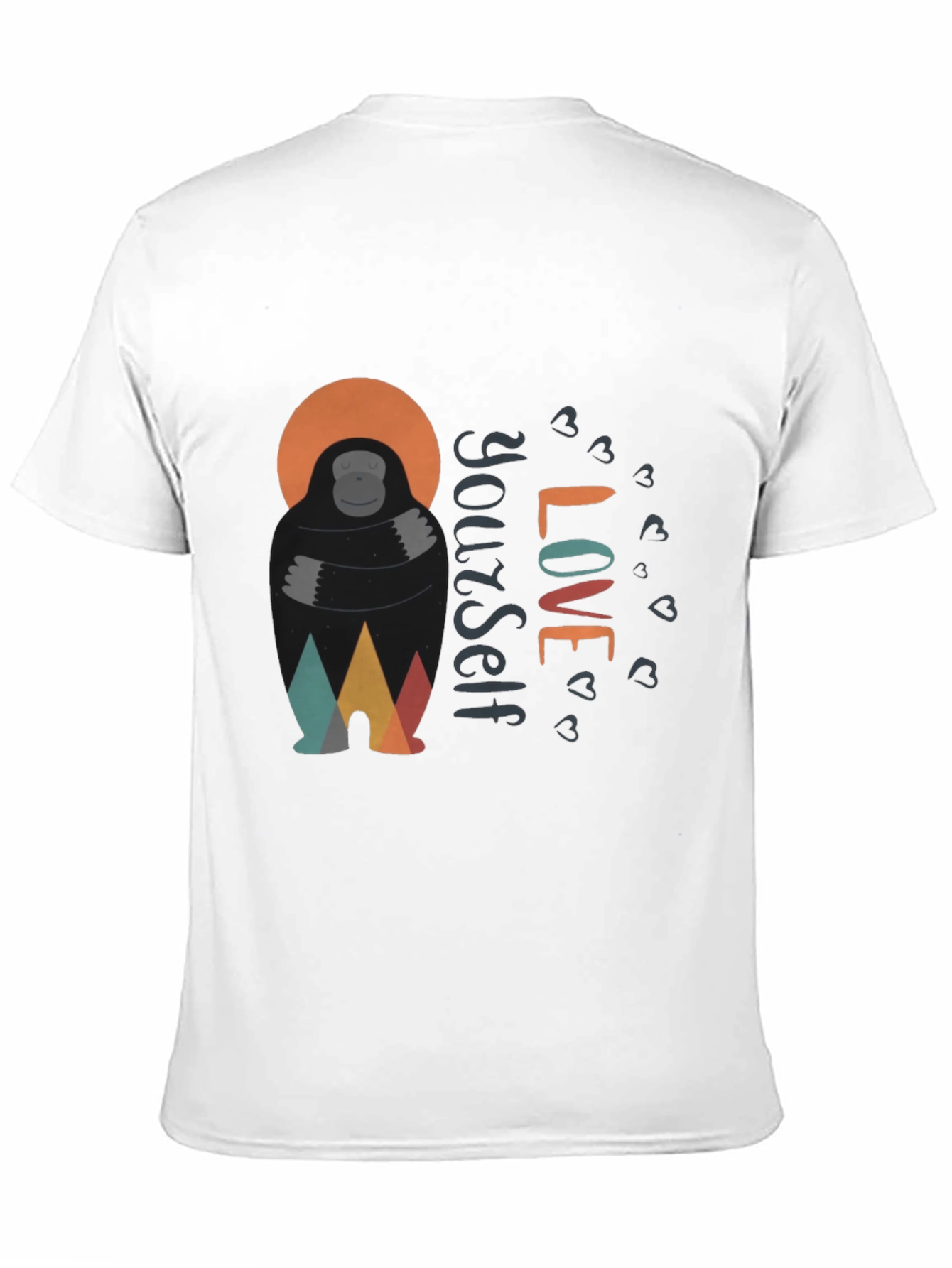 Love Yourself Gorilla Graphic T-Shirt