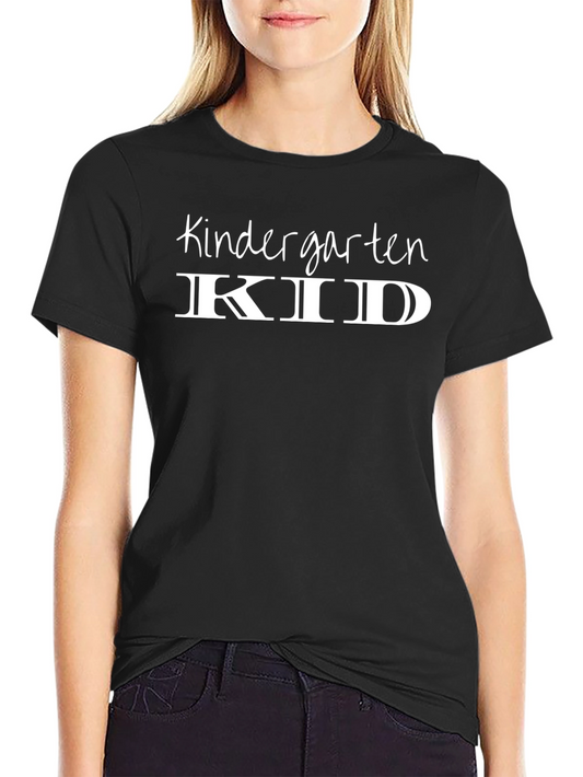 Kindergarten Kid Graphic Tee - Back to School Shirt