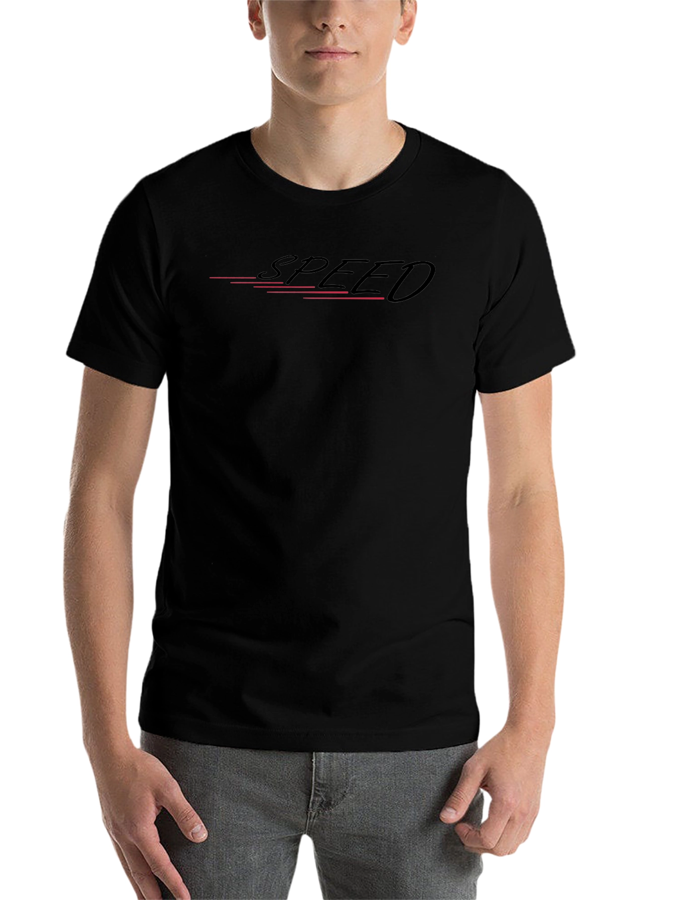 Speed Graphic Tee - Black