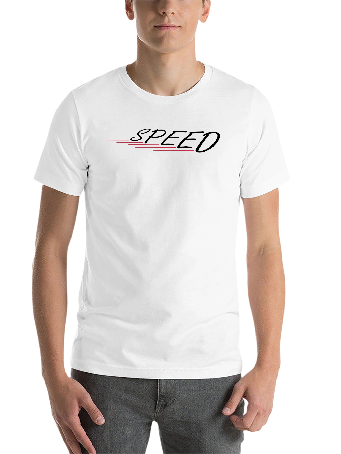 Speed Graphic Tee - Black