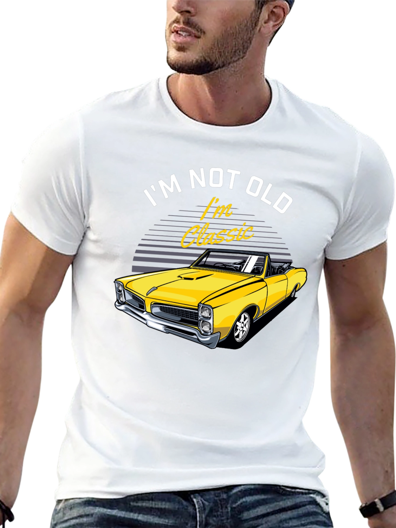 Im Not Old Im Classic Car Graphic T-Shirt