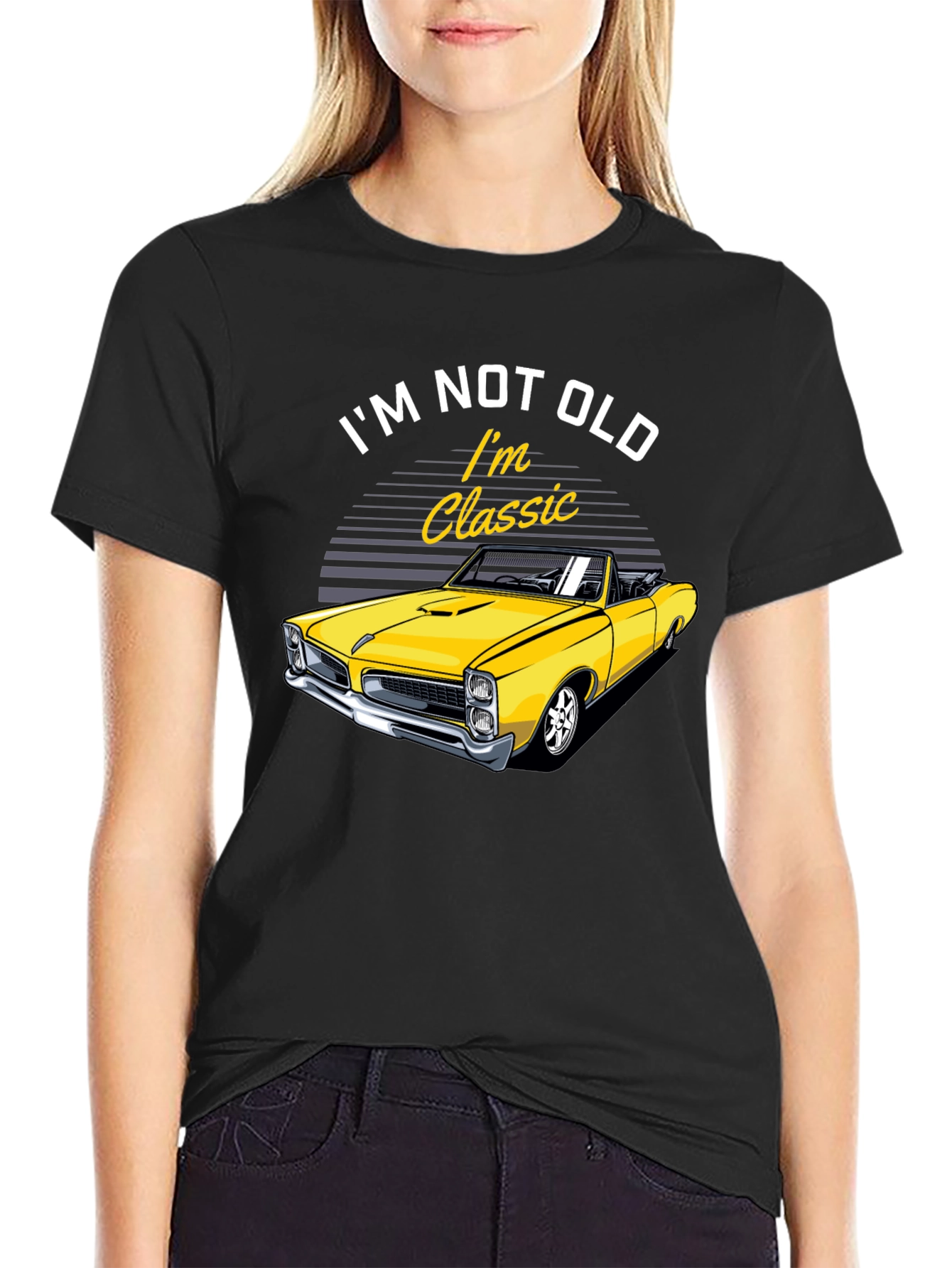 Im Not Old Im Classic Car Graphic T-Shirt