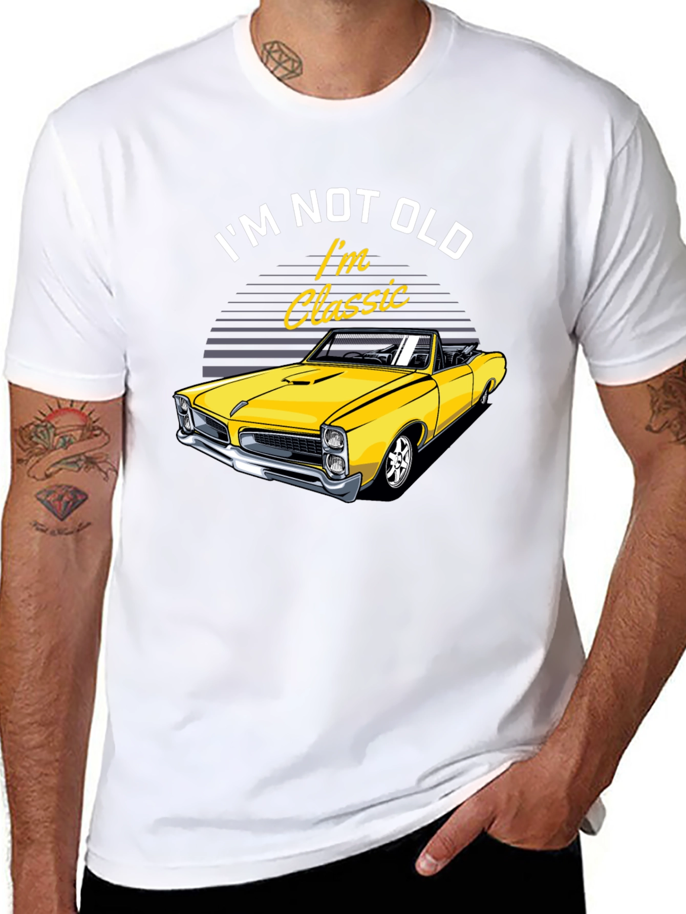 Im Not Old Im Classic Car Graphic T-Shirt
