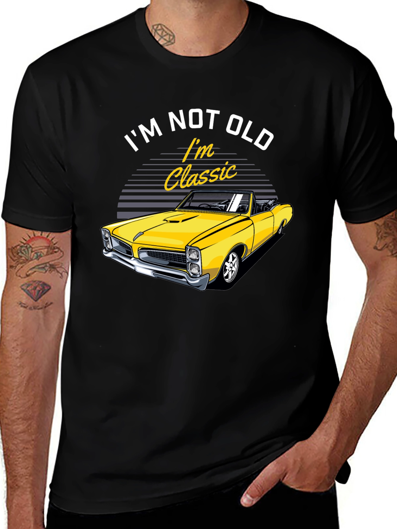Im Not Old Im Classic Car Graphic T-Shirt