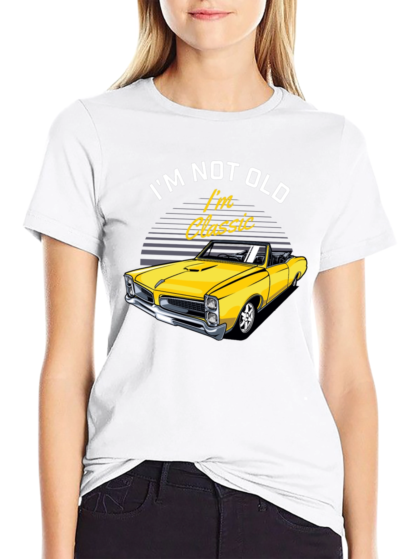 Im Not Old Im Classic Car Graphic T-Shirt