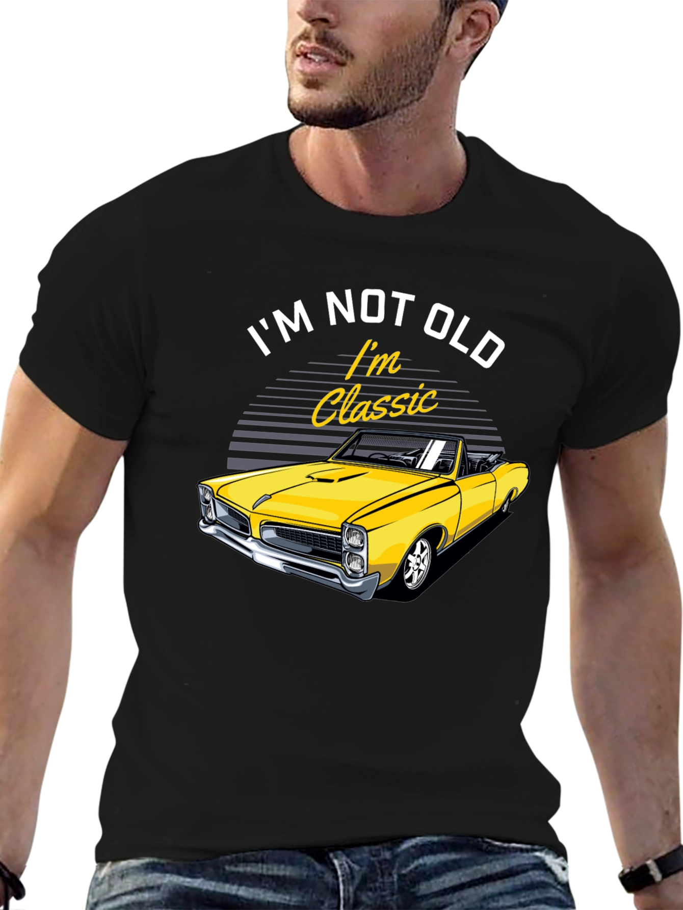 Im Not Old Im Classic Car Graphic T-Shirt