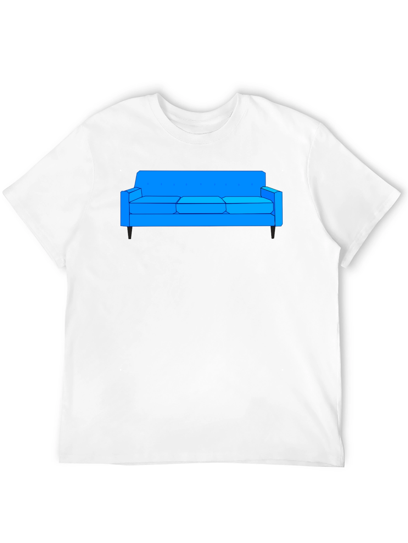 Couch Graphic Tee - Stylish & Comfortable