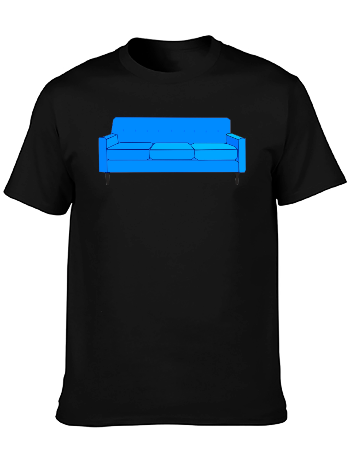 Couch Graphic Tee - Stylish & Comfortable