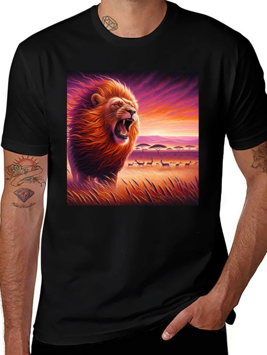 Lion King T-Shirt - African Safari Design