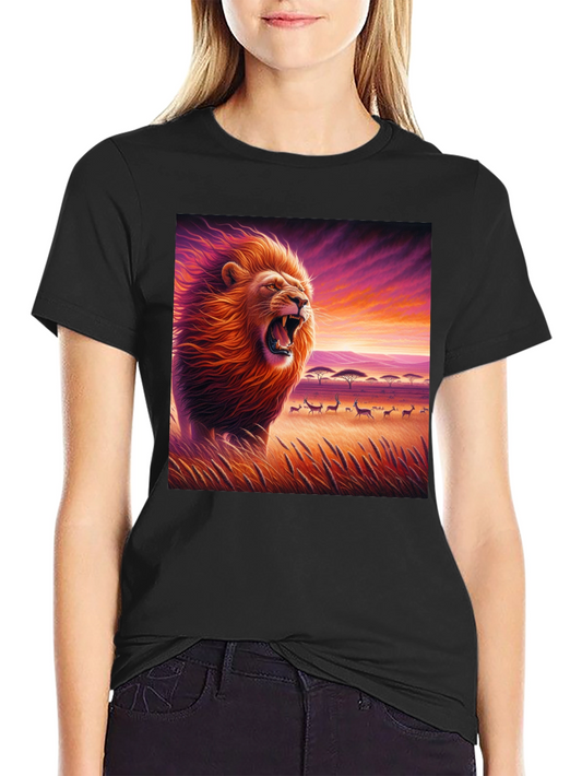 Lion King T-Shirt - African Safari Design
