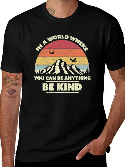 Be Kind Mountain Graphic Tee