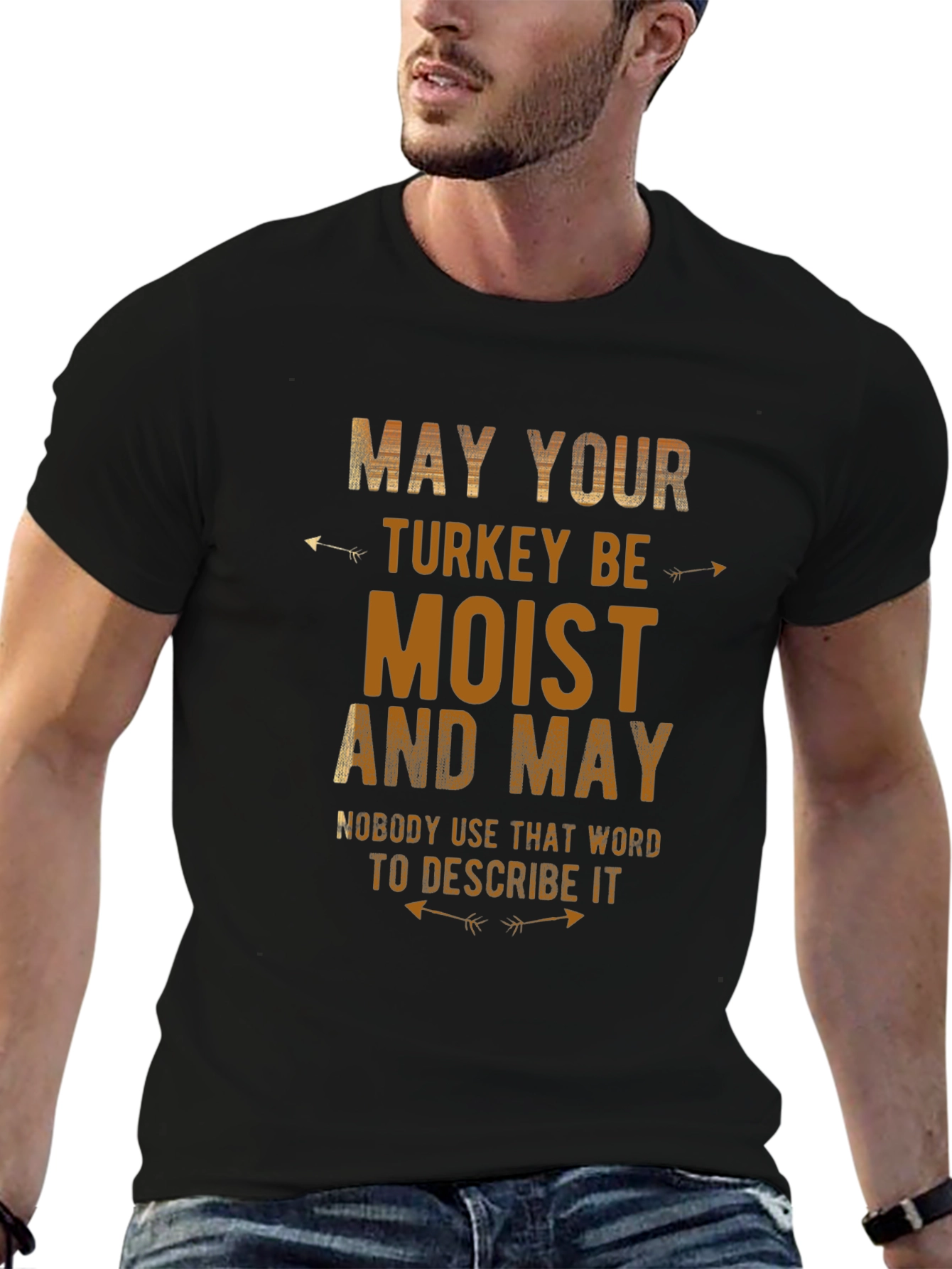 Humorous Thanksgiving Turkey T-Shirt