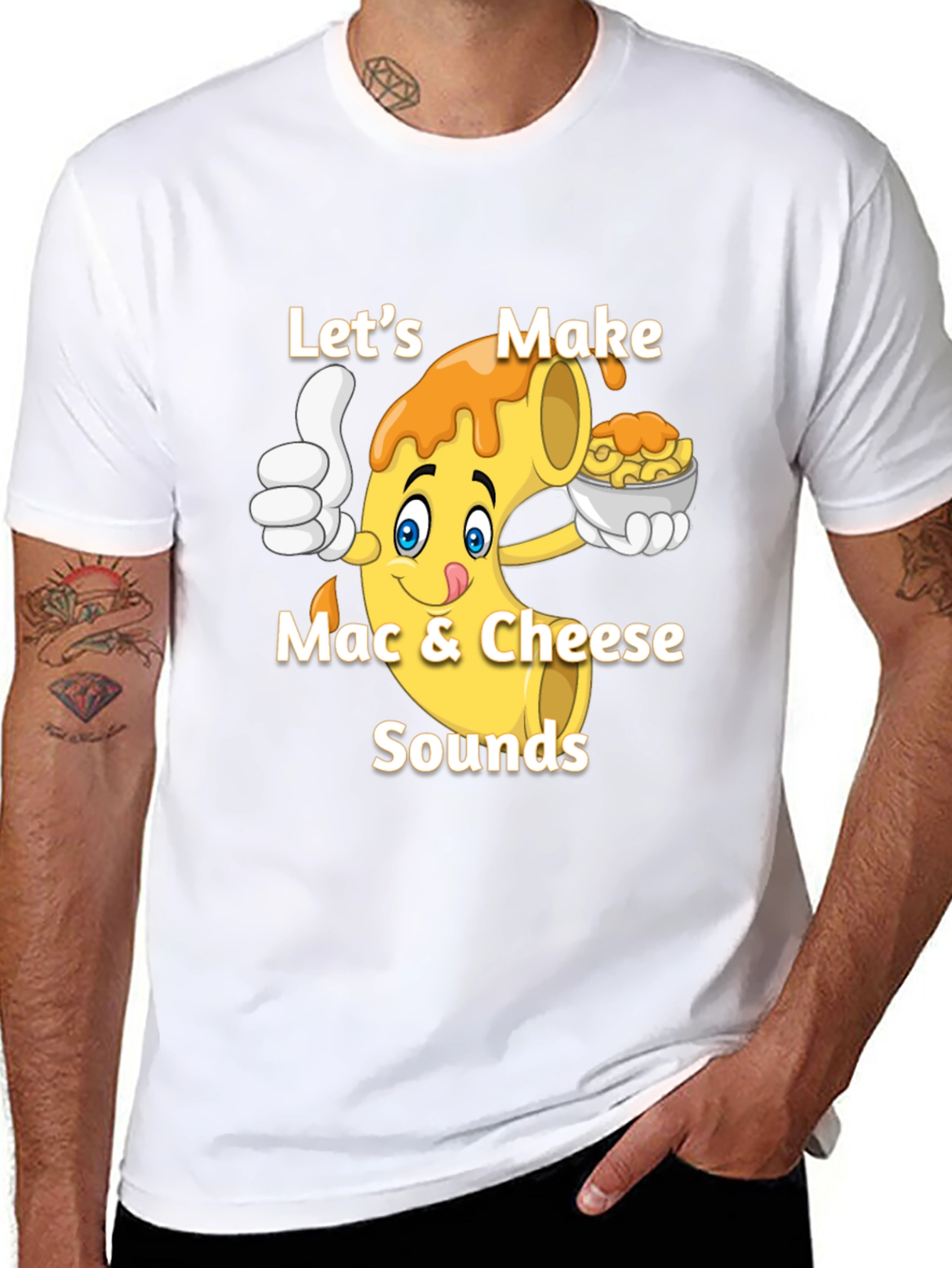 Lets Make Mac & Cheese Sounds T-Shirt