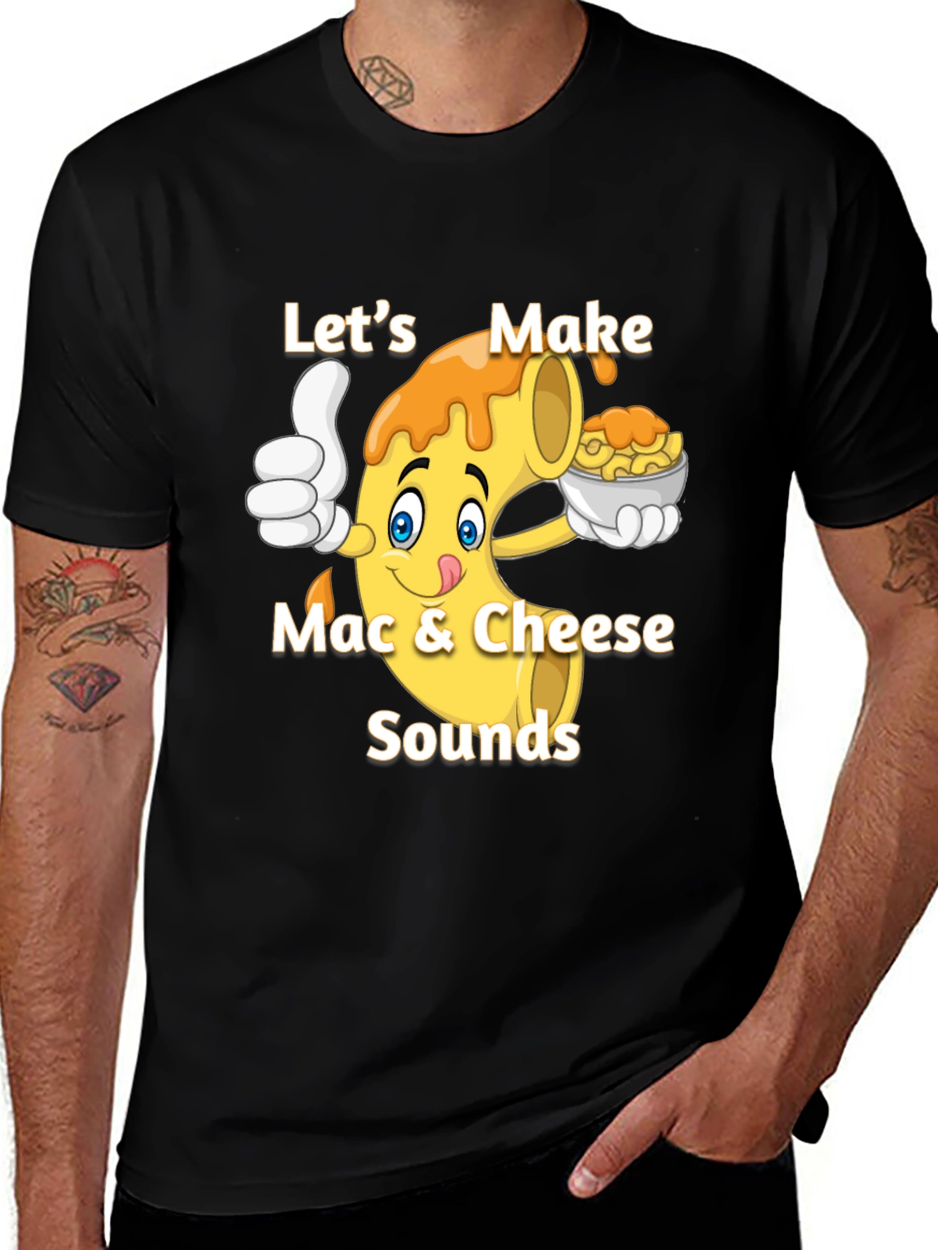 Lets Make Mac & Cheese Sounds T-Shirt