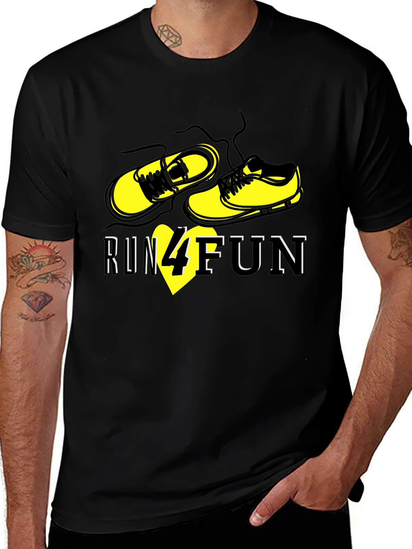Run 4 Fun Graphic T-Shirt