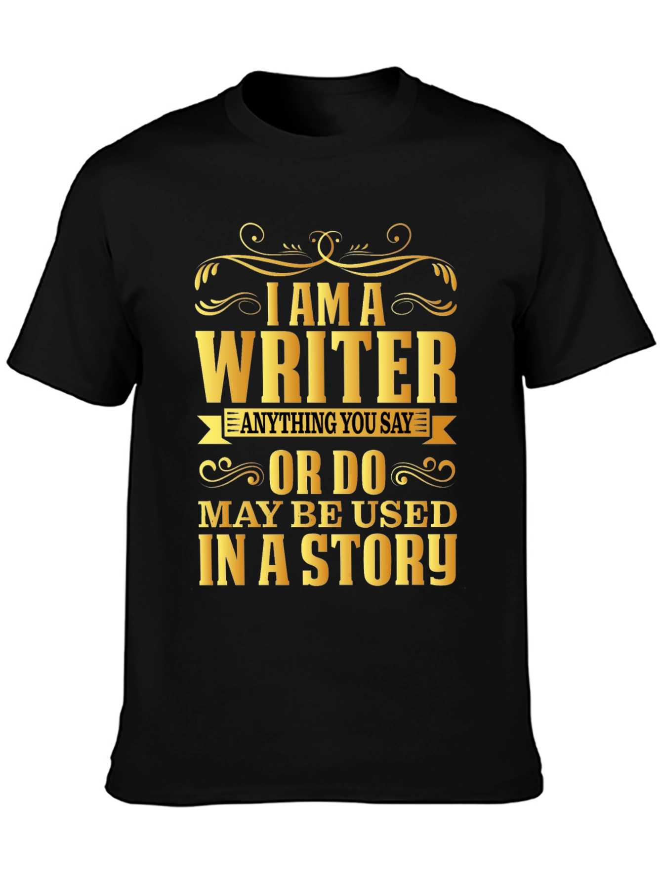 Writer Novelty Graphic T-Shirt