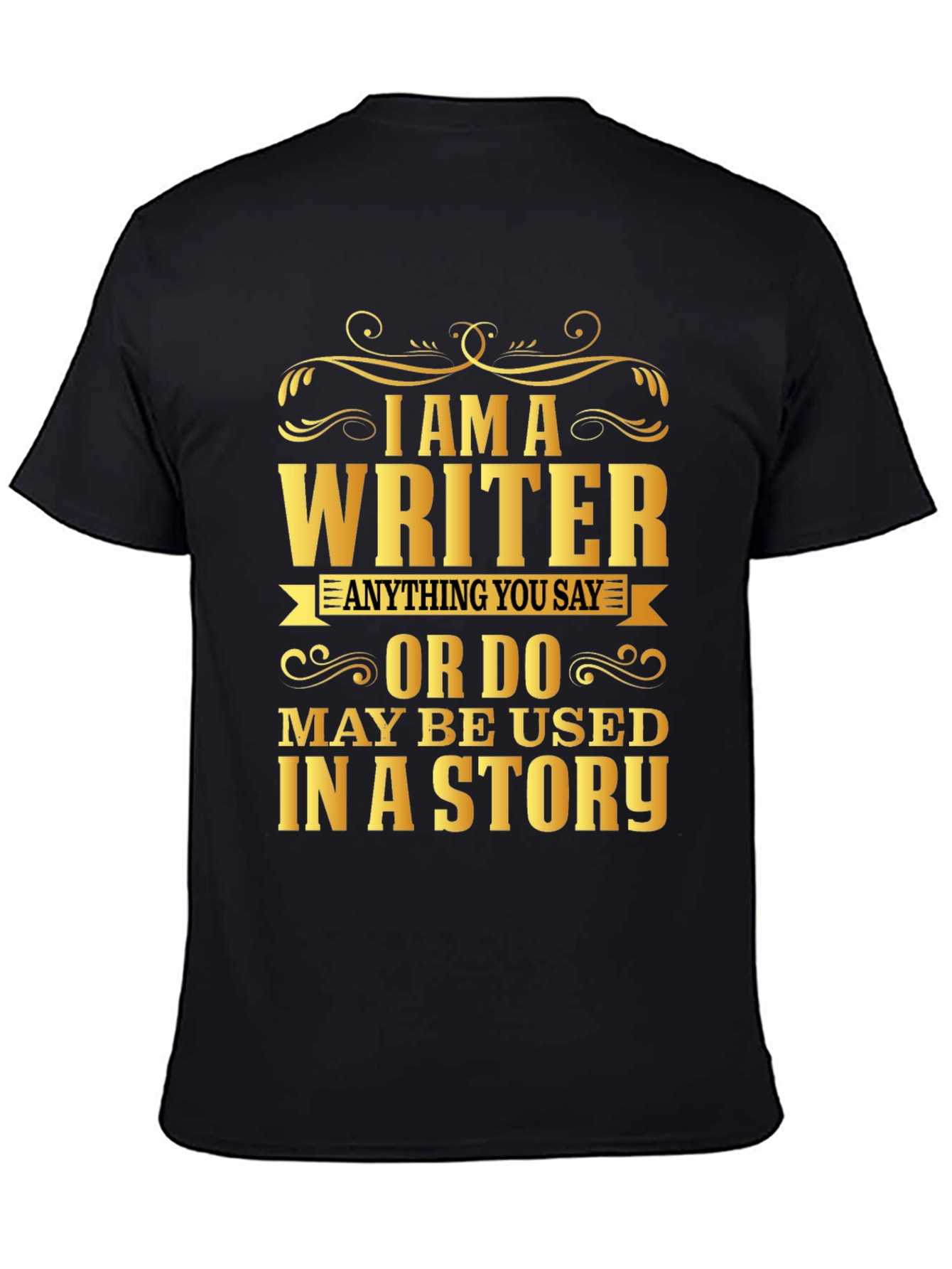 Writer Novelty Graphic T-Shirt