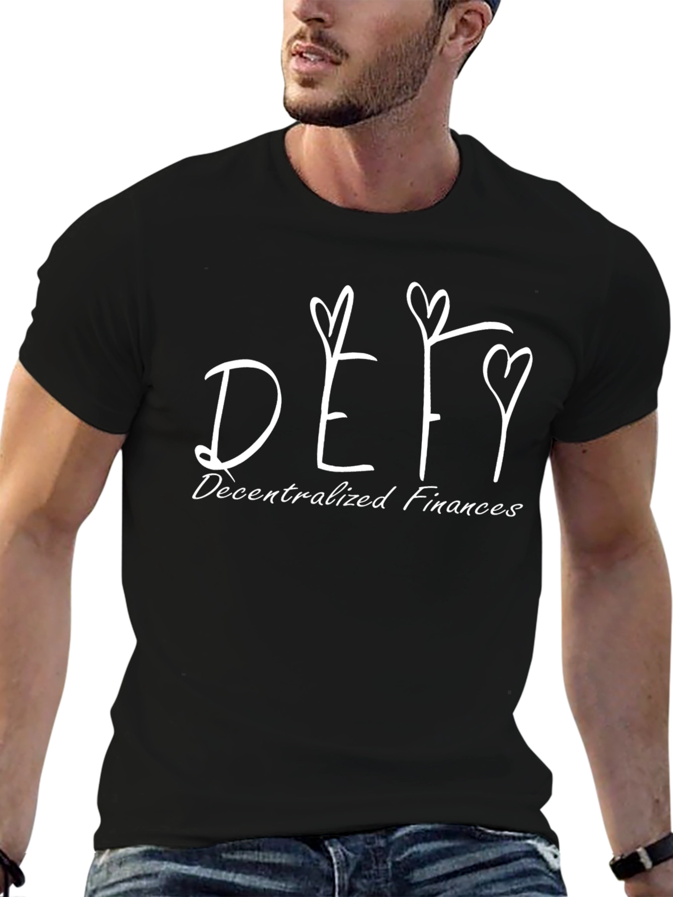 DeFi Heart T-Shirt - Decentralized Finance Tee