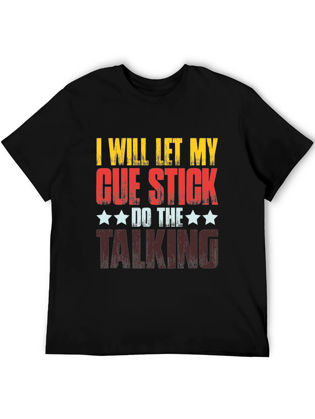 Cue Stick Talking T-Shirt