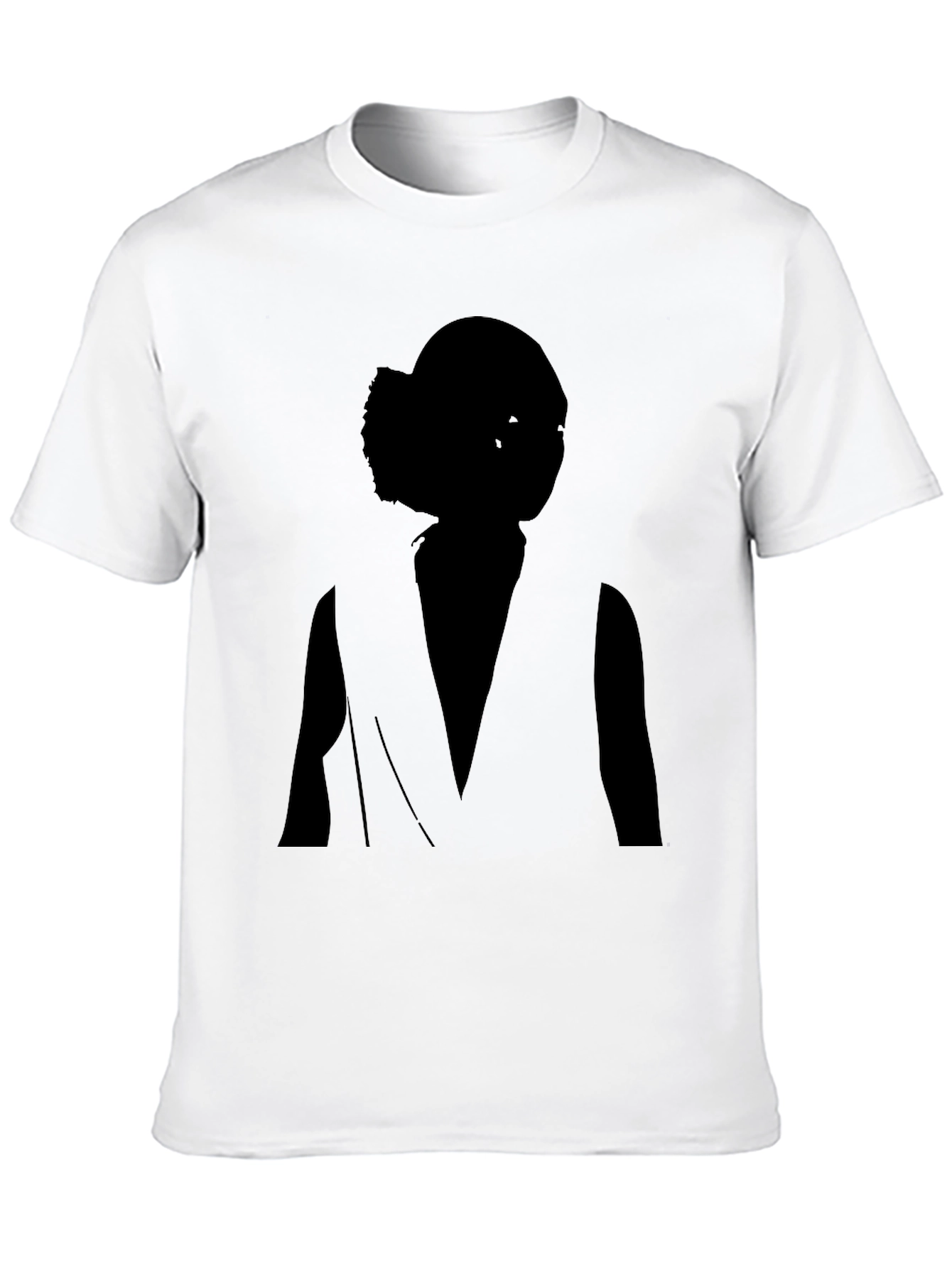 Leia Silhouette Graphic Tee - Black