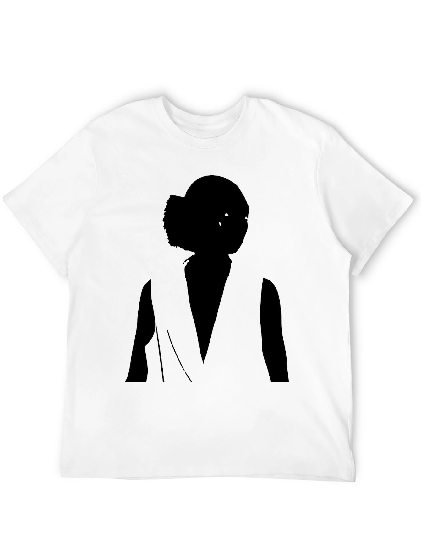 Leia Silhouette Graphic Tee - Black