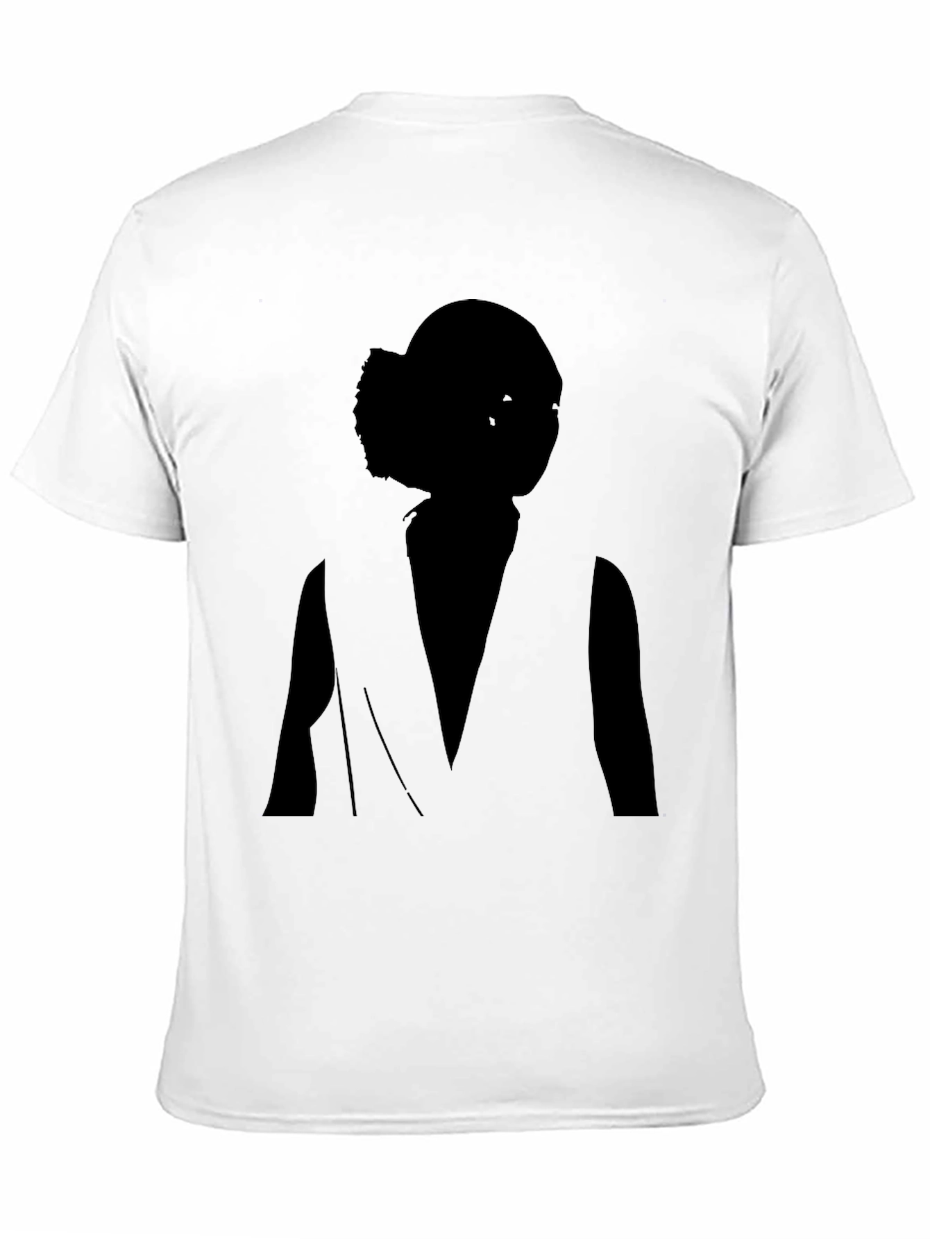 Leia Silhouette Graphic Tee - Black