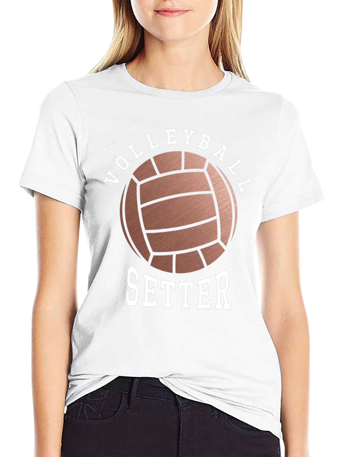 Volleyball Setter T-Shirt - Athletic Graphic Tee