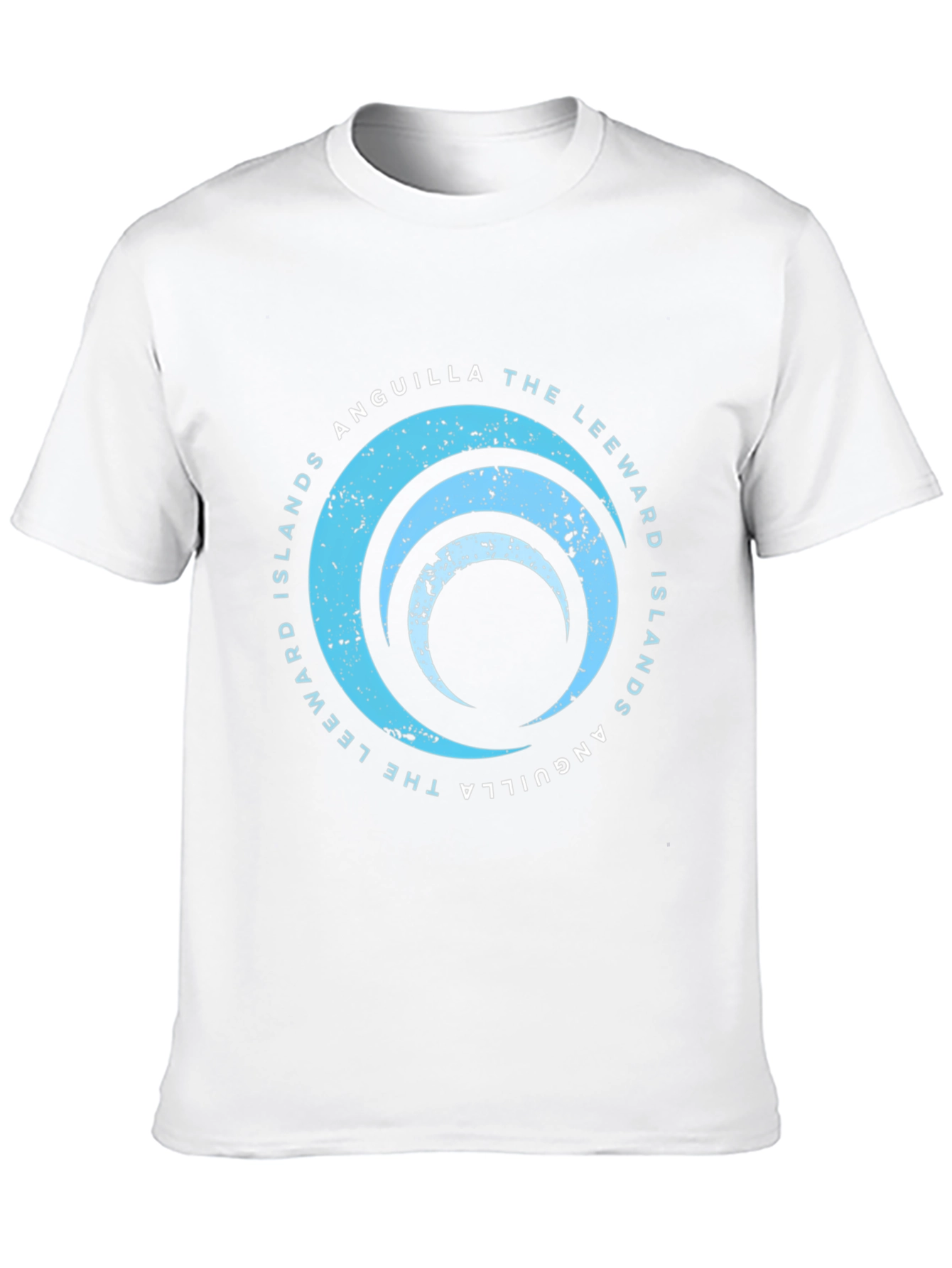 Anguilla Leeward Islands Graphic Tee - Black