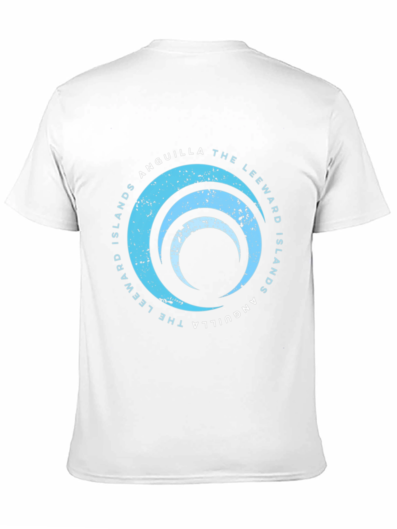 Anguilla Leeward Islands Graphic Tee - Black