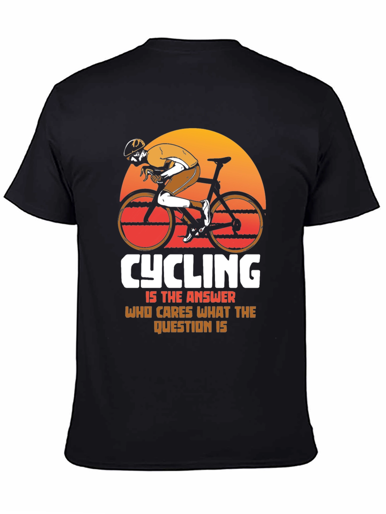Cycling is the Answer Graphic Tee