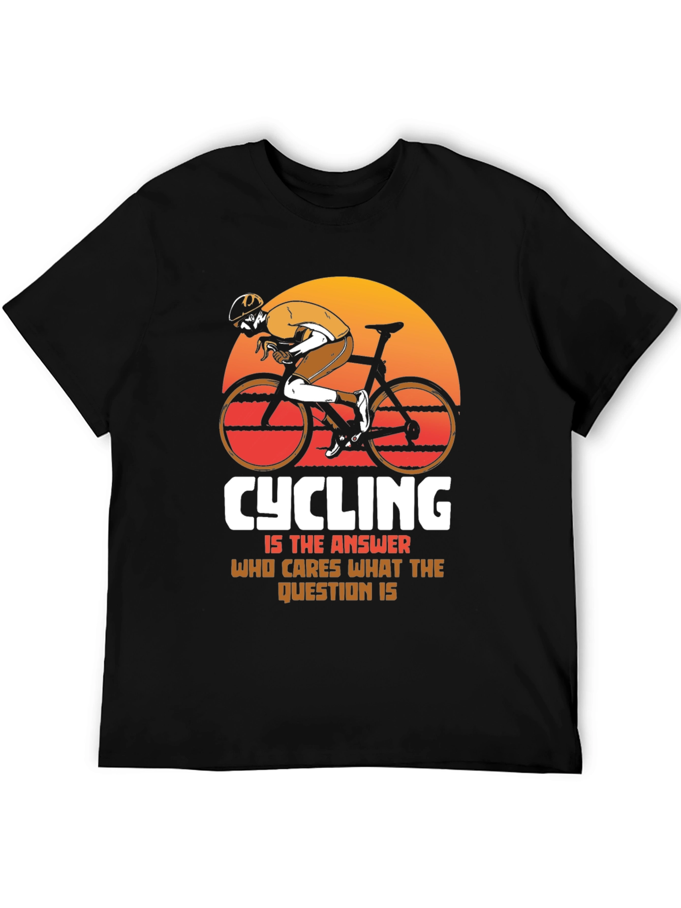 Cycling is the Answer Graphic Tee