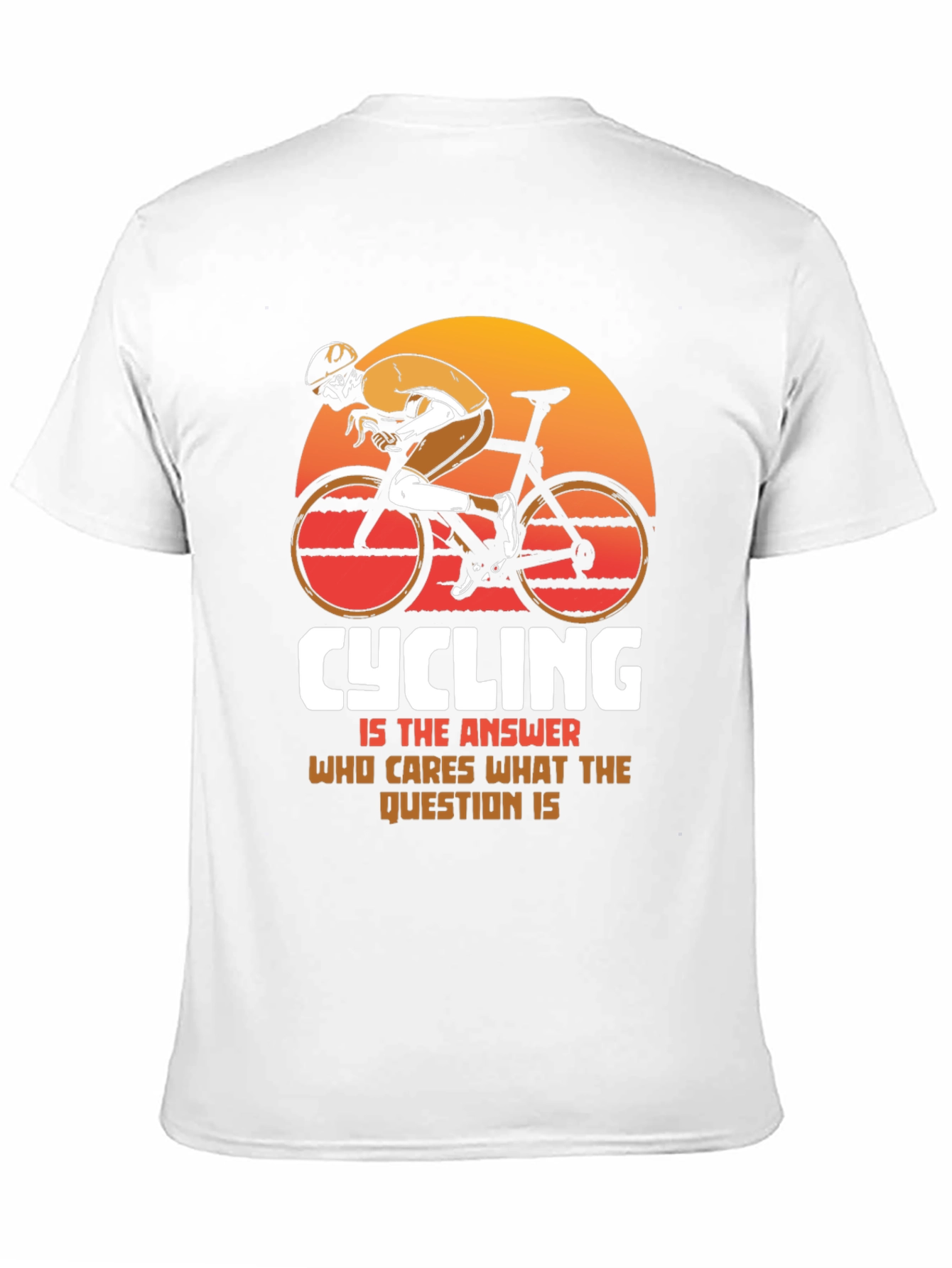 Cycling is the Answer Graphic Tee