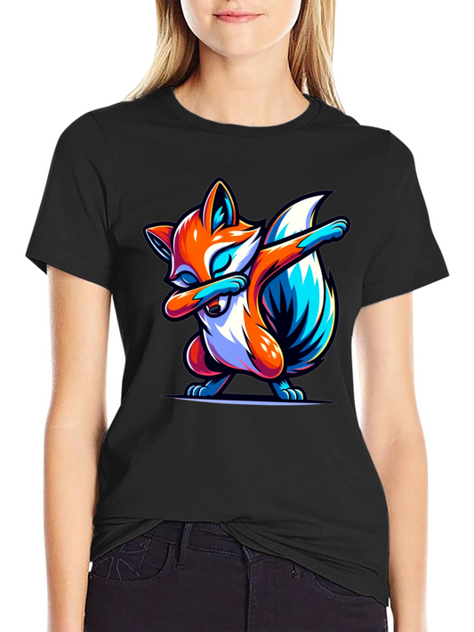 Fox Dab T-Shirt - Cool & Trendy Animal Graphic Tee